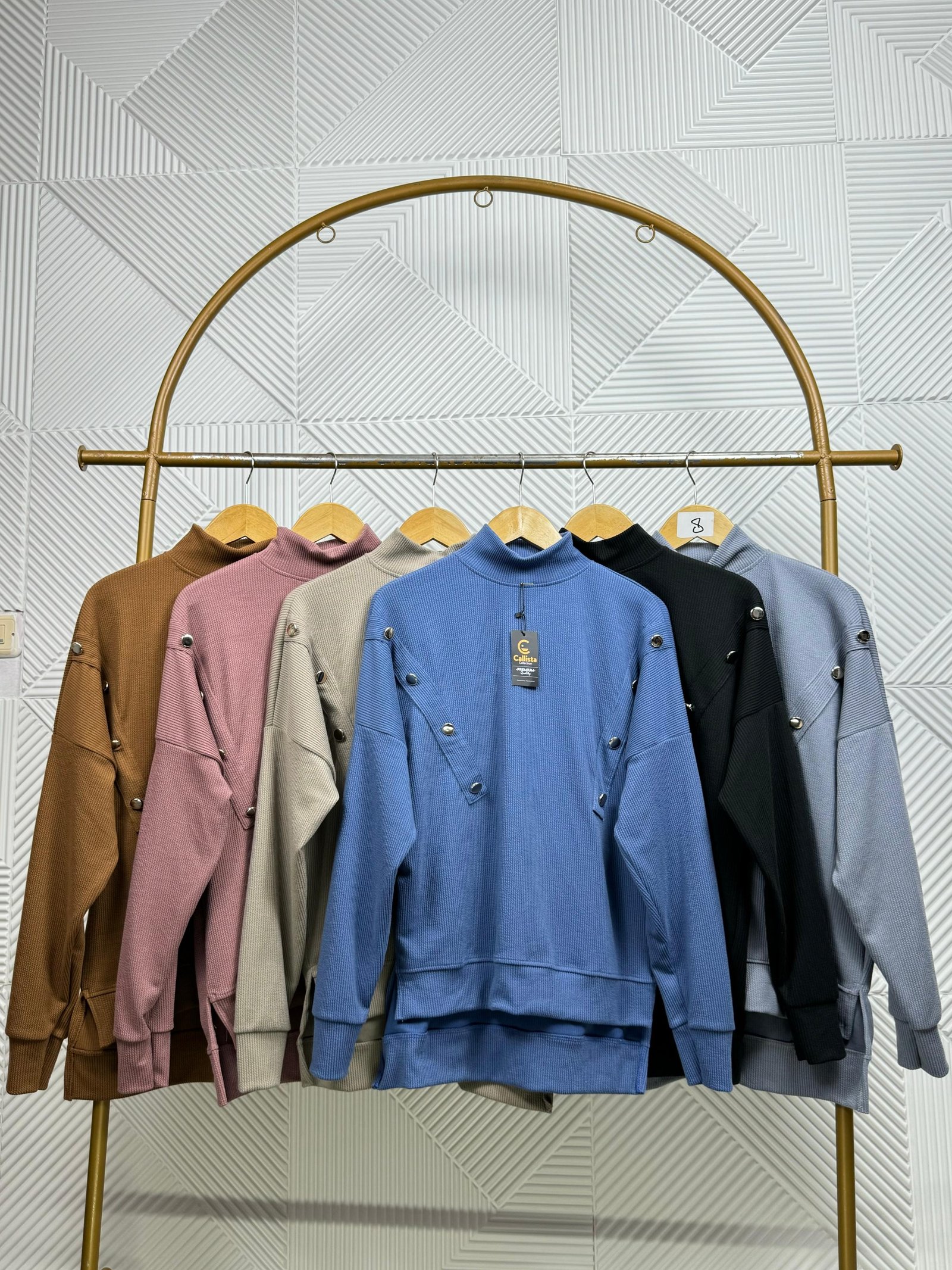 Atasan Allea Knit 0versize Premium - Baju polos rajut